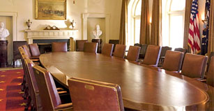 The White House Cabinet room