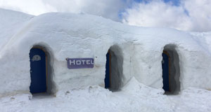image of ice hotel