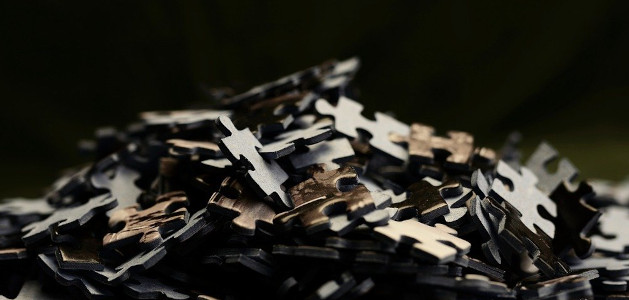 image of pile of puzzle pieces to showcase patience and attention to detail